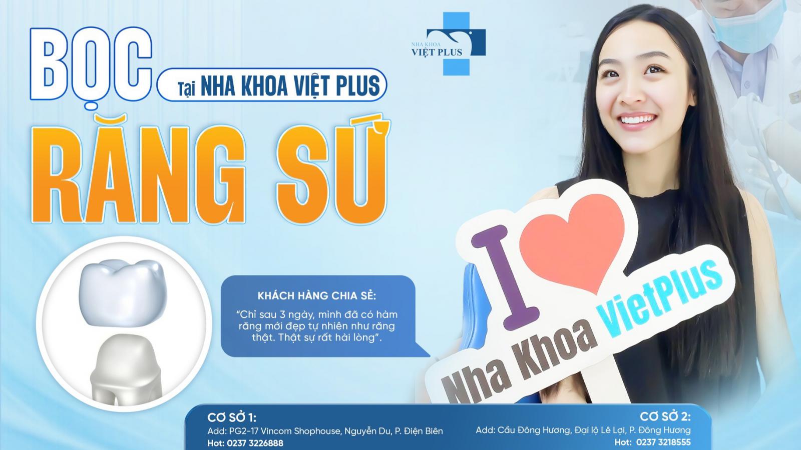 BỌC RĂNG SỨ - THAY ĐỔI NỤ CƯỜI CHỈ SAU 3 NGÀY