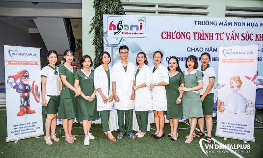 Chương trình khám tư vấn chăm sóc sức khỏe răng miệng Răng Khỏe - Răng Xinh tại trường Mầm Non Họa My - TP Thanh Hóa
