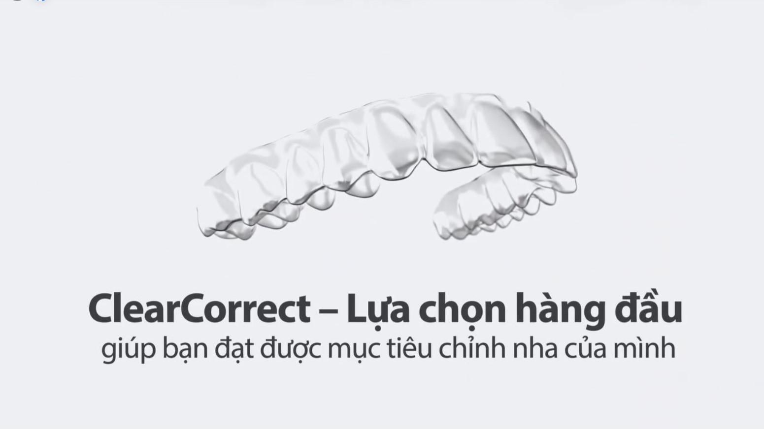 LỰA CHỌN HÀNG ĐẦU TRONG NHU CẦU CHỈNH NHA CỦA BẠN – KHAY NIỀNG TRONG SUỐT CLEARCORRECT